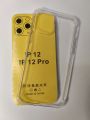 For   Ip  12 pro  ip 12   Camera Protection Premium Silicone Case Crystal Clear Soft TPU Ultra-Thin Transparent Flexible Protective Mobile Phone Back Cover. 