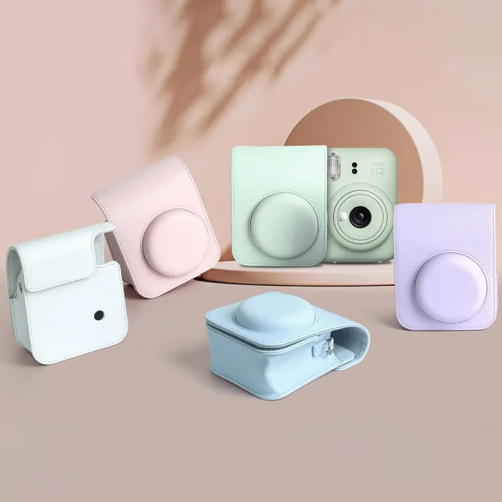 For%20FUJIFILM%20instax%20mini%2012%20Full%20Body%20Leather%20Case%20Camera%20Bag%20with%20Strap%20-%20Image%207