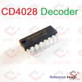CD4028 IC Breadboard Friendly DIP 16 Pin Leads 4028 IC.