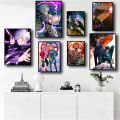 Modular Canvas Jujutsu Kaisen Home Decoration Print Painting Ryomen Sukuna Poster Modern Wall Artwork Pictures For Living Room.