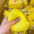 Simulation Cheese Squishy Toys Mochi Cute Soft 3D Yellow Dessert Squeeze Party Favors Stress Relief Sensory Fidget Toys Gifts.