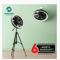 Innovative Appliance - Jisulife Fa17 outdoor LED ceiling fan with long triped stand - Break Trend - Effortless Usage. 