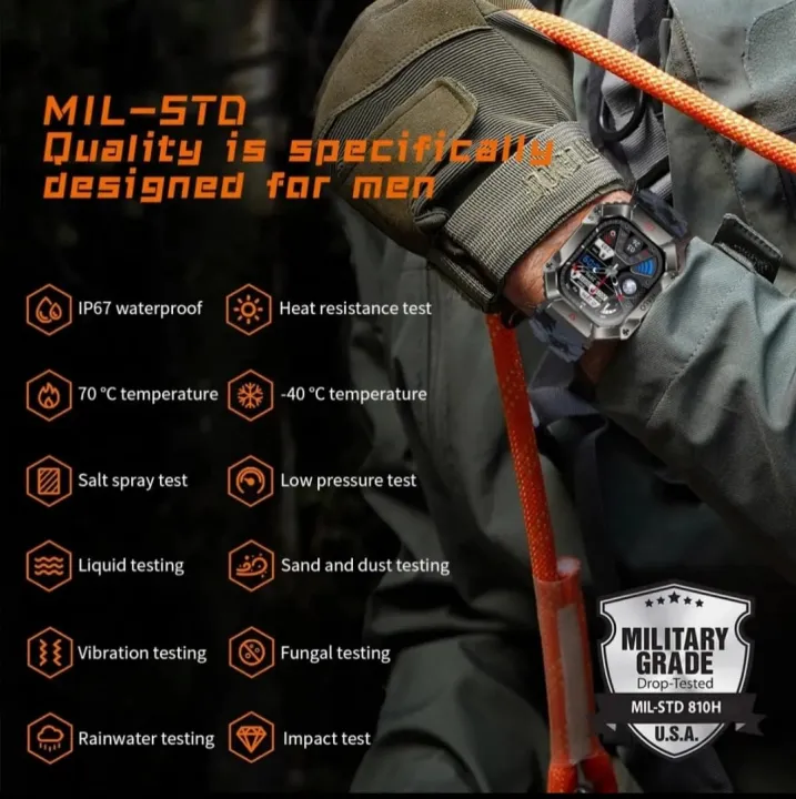 New%20Rugged%20And%20Durable%20Military%20Smart%20Watch%20Ip68%20Waterproof%202.0%20''%20HD%20Display%20Bluetooth%20Voice%20Smart%20Watch%20For%20Android%20IOS%20XIAOMI%20-%20Image%204