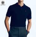 Ralph Lauren Cable-Knit Cotton Polo Sweater – Navy Blue. 