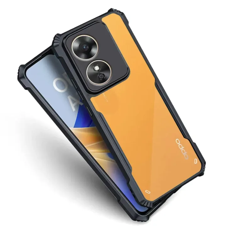 For%20Oppo%20A17%20Edge-Reinforced%20Shockproof%20Cushion%20Back%20Clear%20Hybrid%20Transparent%20Hard%20Cover%20Casing%20-%20Image%203