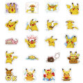 60pcs Pokemon Cartoon Stickers Cute Anime Decals For Laptop Water Bottles Skateboard Guitar. 
