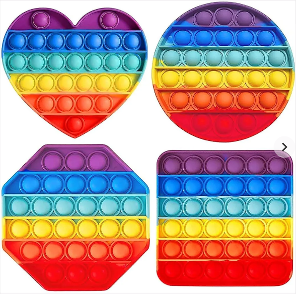 Pop It Fidget Toy – Tableau De Multiplication Et Addition – Jouet Sensoriel Anti-Stress