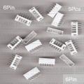 5Pcs-Female Housing JST XH Male Header 6 Pin 2.54mm Pitch Male Connector For Electronics Projects P.C.B Mount Circuit Breadboard Friendly DIY.