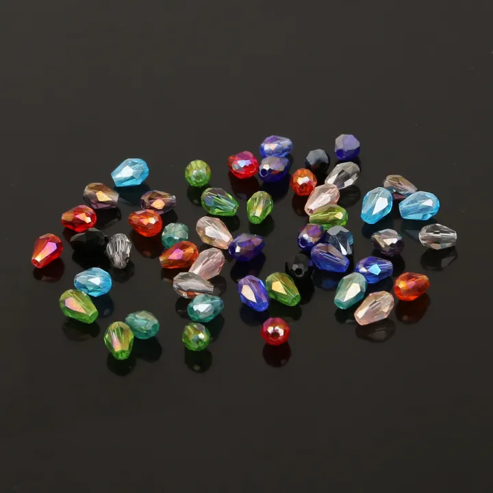65-98Pcs%20Teardrop%20Austria%20Faceted%20Crystal%20Beads%20Glass%20Beads%20Loose%20Spacer%20Beads%20For%20Jewelry%20Making%20-%20Image%206