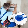 Toilet Flappers Replacement Universal Rubber Toilet Bowl Flapper with 4 Pieces Flapper Chains Replacement.