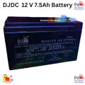 DJDC 12v 7.5Ah Sealed Lead Acid Battery / DONG JIN GROUP Battery For UPS, Sprayer Machine , DC Fan / Sealed Lead Acid Battery. 