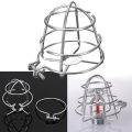 JDXHLAU 2X Fire Sprinkler Headguard,Fire Sprinkler Head Protection Frame Recessed Heavy Duty Chrome Plated Sprinkler Headcage. 