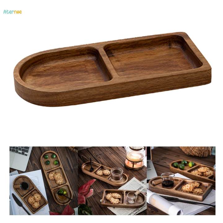 Wood%20Serving%20Tray%20Wood%20Dinner%20Plate%20Wooden%20Tray%20for%20Snack%20Western%20Steak%20-%20Image%203