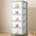 Drawer style layered cabinet, children's and baby clothes storage box, bedside table. 