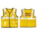 Construction Worker Costume For Boys Engineer Vest Worker Role for Toy Road Construction. 