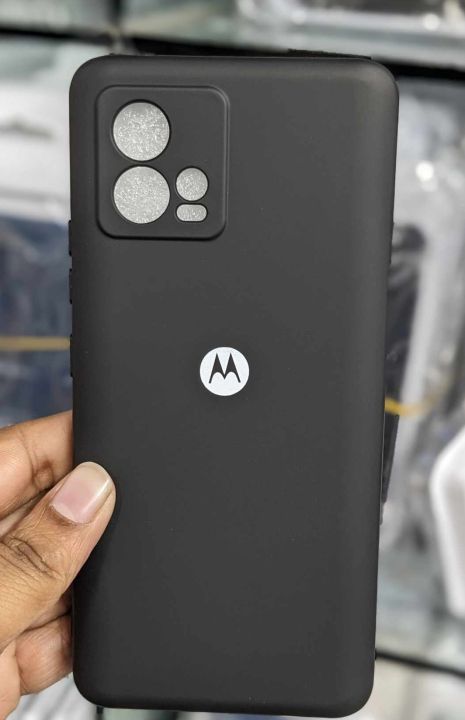 For Moto G72 Case Cover Motorola Moto G72 Coque New Carbon Fiber Bumper Back Shockproof Soft TPU