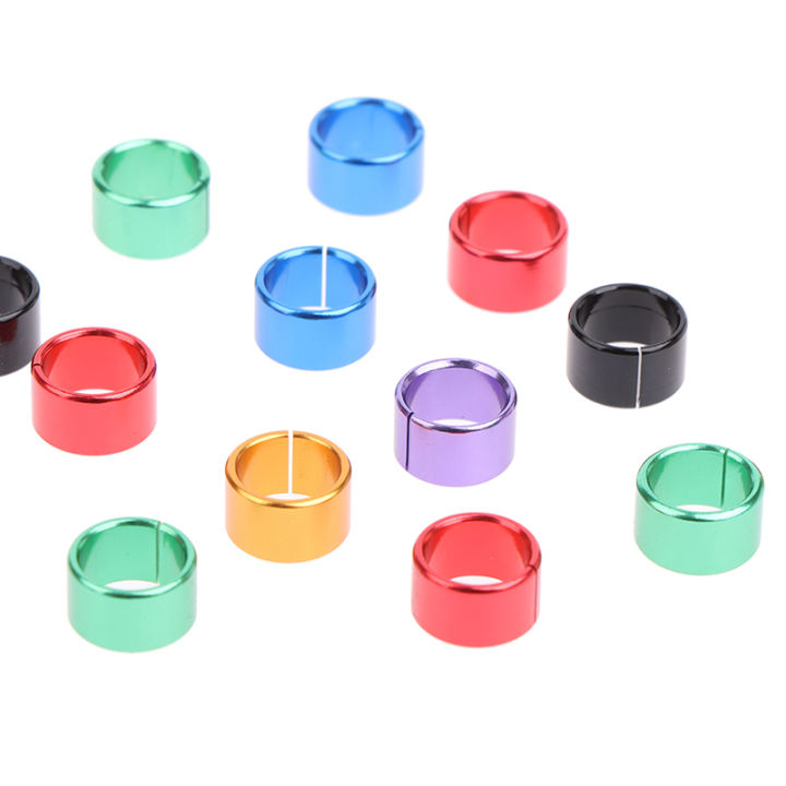 10%20pcs%20Pigeon%20Foot%20Ring%20Inner%20diameter%208mm%20height%206mm%20Aluminum%20Foot%20tag%20ring%20-%20Image%203