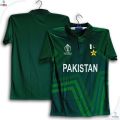 Pakistan World Cup Jersey - Half Sleeve Collar Polo Cricket Jersey For Men - Pakistan Cricket Jersey 2026.