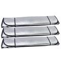 Graceful Foldable Jumbo Extra Large Sun Shade Truck Van Car Windshield Visor Block Cover. 