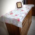 Pvc Cabinet Cover,Wardrobe Cover Cloth Chest Drawer PVC soft Mat , Wardrobe Mat- 6 feet by 2.5 feet-wd. 