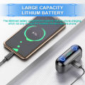 INNOVAT® F9 Air Buds TWS Earbuds - Airpods True Wireless Headphones Bluetooth 5.1 Stereo Bass Handsfree, Earphones Mic & Charging Case 3 to 5 Hours Battery Life – 2000mah Power bank.