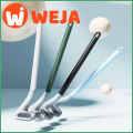 Toilet brush household non-dead long handle toilet artifact wall-mounted base gap golf silicone toilet brush. 