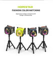 HOPESTAR Party one High Power 80W Portable Bluetooth Speakers Powerful Wireless Microphone Subwoofer Bass Sound System Boombox. 