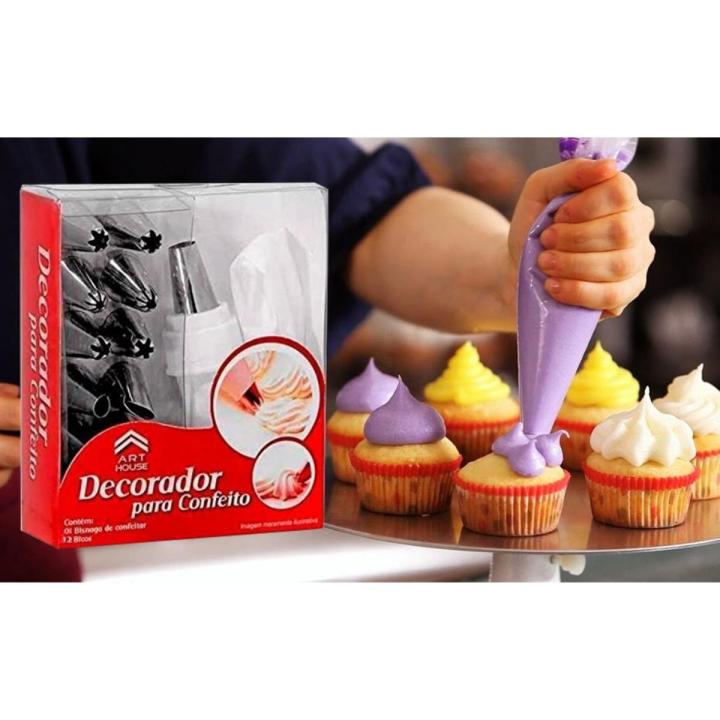 Cake Nozzle Piping Bag With Nozzle Flipkart 15 Pcs Cake Decorating