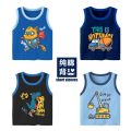 Children's Vest Summer Pure Cotton Sleeveless Waistcoat Boy Little Child Baby Baby Thin Breathable Little Children's Clothing Summer.