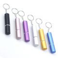 10ml Crystal Shiny Rhinestone Empty Perfume Bottle Keyring Pepper Spray Liquid Holder Keychain Self Protection Gift For Women.