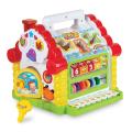 Hola Multifunctional Musical Toys Baby Fun House Electronic Geometric Blocks Sorting Learning Educational Toys Gift(null). 