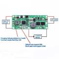 Mini UPS Circuit For Dc Onu Router Plus Li-Ion Lithium 18650 Battery Charging Module Step Up Boost Converter Dc 9V/12V Output Charge Discharge Ups Protection Board - Solar Panel.
