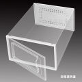 Transparent shoebox storage box drawer-type plastic shoe rack transparent shoe cabinet net red shoe storage artifact shoe wall wholesale. 
