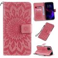 【HOT】 3D Wallet Flip Sunflower Leather Case For 11 Pro X XS XR 5 5S SE 6 6S 7 8 Plus Book Cases Soft TPU Phone Cover Fundas.