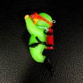 Miniature Diver Figure Playset Sea for Aquarium Decoration Party Favors Fish Tank.