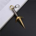 Namikaze Minato Kunai Men Car Moto Keychain Naruto Cosplay Anime Accessories Manga Ninja Women Cartoon Bag Charm Gift.