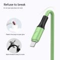 【Ready Stock+FREE Shipping+COD】3 IN 1 USB Cable 5A Fast Charging USB Charger Cable for iPhone Type-C Android Micro USB Charging Liquid Silicone Cables Accessories One Wire for Charging Three Device Universal BY. 