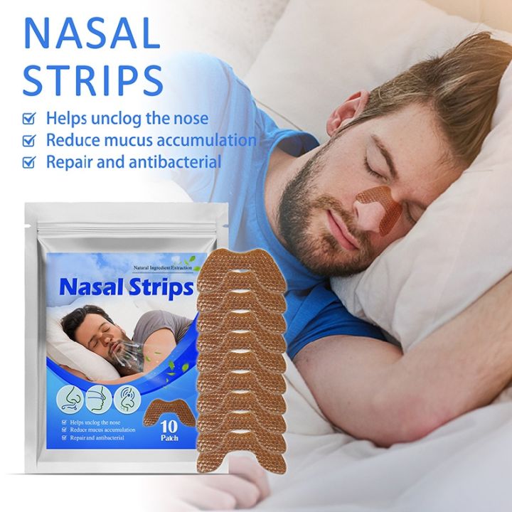 10pcs%20Nasal%20Strips%20Anti%20Snoring%20Sleep%20Aid%20Snore%20Stopper%20Breathe%20Better%20-%20Image%204