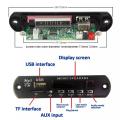 5V Car Bluetooth MP3 Decoder Board, Floor88 Wireless Bluetooth Audio Decoding Module with Remote Control - Support TF SD Card/USB/WMA AUX FM Radio for Speaker or Other Appliances. 