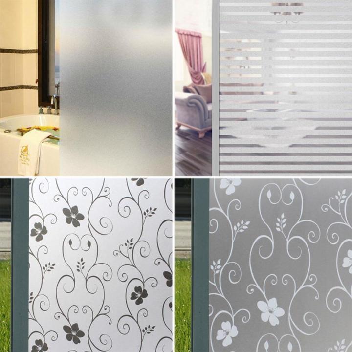 2Mx%2045CM%20PVC%20Waterproof%20Frosted%20Glass%20Film%20Sticker%20for%20Bathroom%20Window%20Home%20Privacy%20%20Style:M046%20-%20wall%20sticker%20-%20Image%206