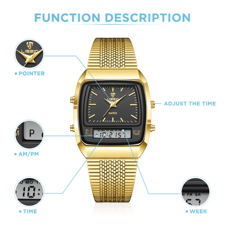 2023%20Watch%20For%20Men%20Digital%20Double%20Display%20Casual%20Fashion%20Stainless%20Steel%20Gold%2030M%20Waterproof%20Quartz%20Wristwatches%20Clock%20relogio%20-%20Image%204