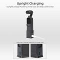 Handheld Gimbal Camera Charging Base Plastic Standard 1/4 Screw Hole Mount for DJI POCKET 2/OSMO POCKET.