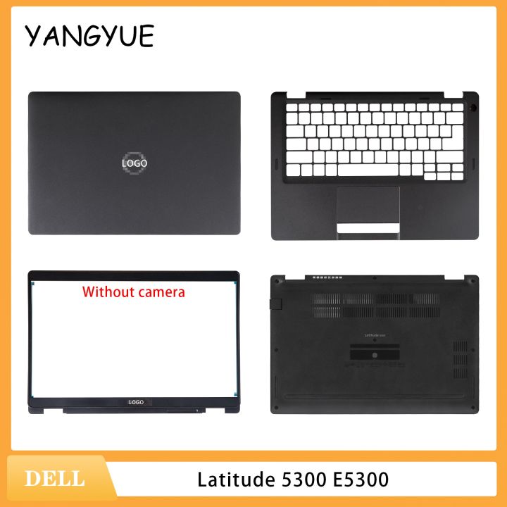 Laptop Case New For Dell Latitude 5300 E5300 Series Notebook LCD Back Cover Front Bezel Bottom keyboard Case ABCD Shell Black