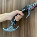 Halloween Cosplay Anti Mage Scythe of Vyse Elf 1:1 Beast Sickle Movie Game Anime Cos Role Play Gift Safety PU 50cm. 