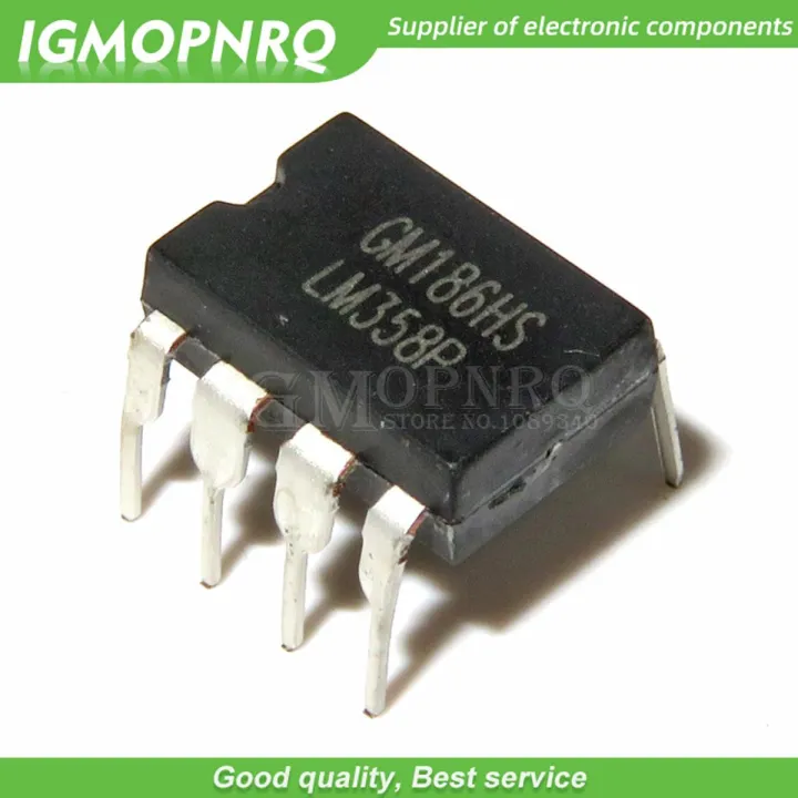 50PCS LM358 LM358N OPAMP DUAL 0-70DEG C 8-DIP NEW GOOD QUALITY