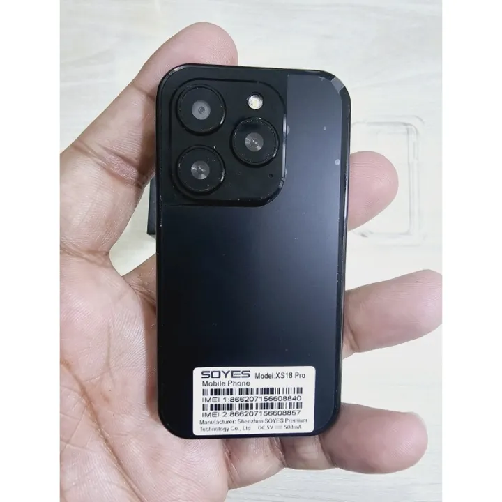 Soyes%20XS18%20Pro%20Mini%20Android%20Phone%202GB%20RAM%203%20inch%20Black%20-%20Image%206