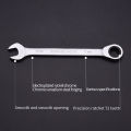 Harden 7Pcs Fixed Combination Gear Spanner Set, Metric Ratcheting Wrench Ring n Open End Ratchet Spanner Set 540117.