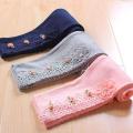 Girls' Cotton Fleece-Lined Leggings Spring and Autumn Sports Casual Pants2022New Medium and Large Children Slim-Fitting Loose plus Thick Pants. 