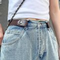 New No Buckle Stretch Buckless Belt Invisible Elastic Waist Belt Unisex for Jeans Pants, Lazy Belts for Women Men. 
