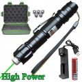 【2023】 Green Laser High Power Laser Pen Outdoor Hunting Laser Collimator Adjustable Red Laser device Ultra Far Radiation Distance 8000M.
